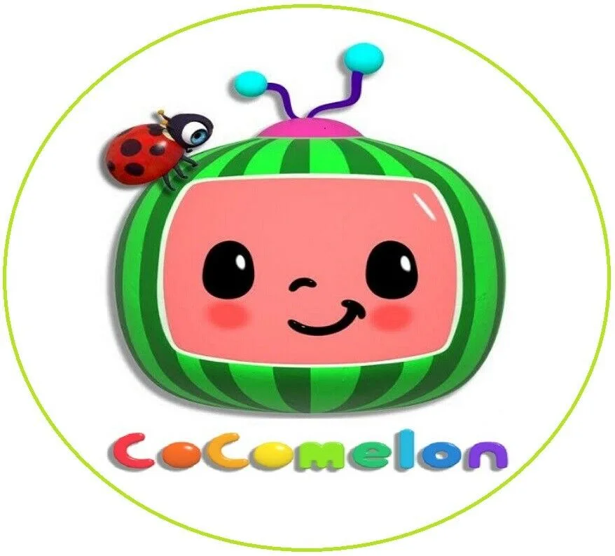 COCOMELON Edible Cake Topper Decoration Round Images