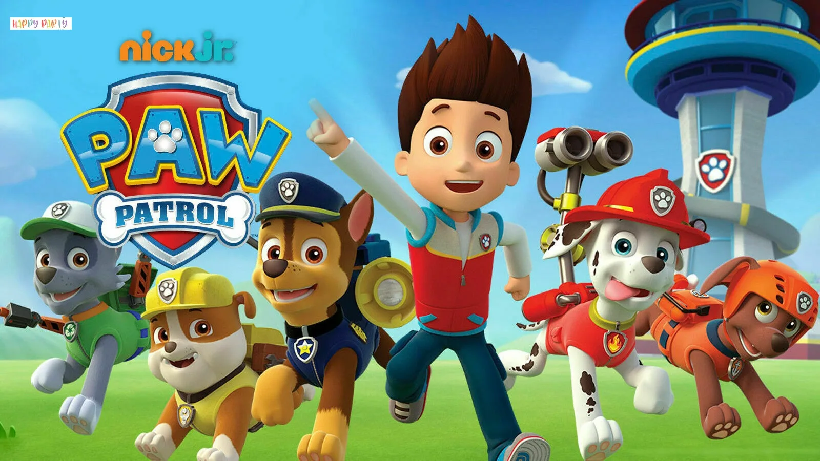 Paw Patrol Edible A4 Size Birthday Cake Topper Decoration Images