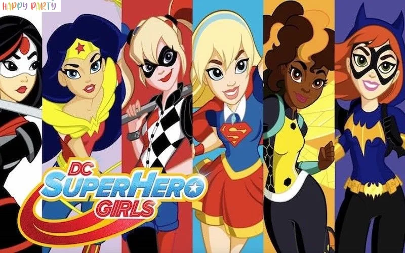 DC SUPERHERO GIRLS Edible A4 Size Cake Topper Cake Decoration