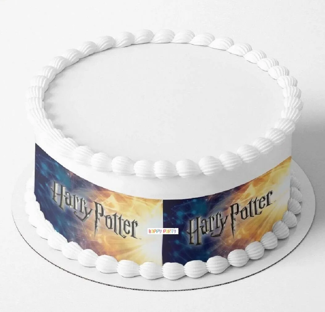 Harry Potter A4 Rectangle CAKE WRAP Around The Cake Edible Images Topper