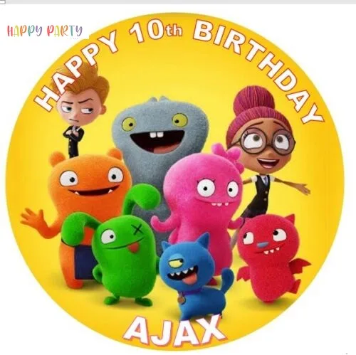 Ugly Doll Personalised Edible Cake Topper Decoration Images