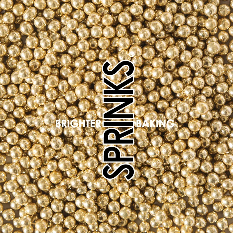 50g CACHOUS VINTAGE GOLD 4MM