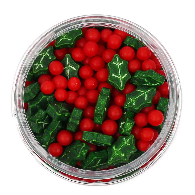 50g DECK THE HALLS Sprinkles