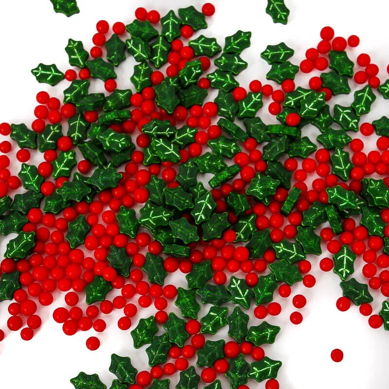 50g DECK THE HALLS Sprinkles