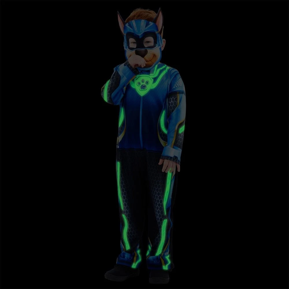 Costume Chase Paw Patrol Glow In The Dark 3-4Y