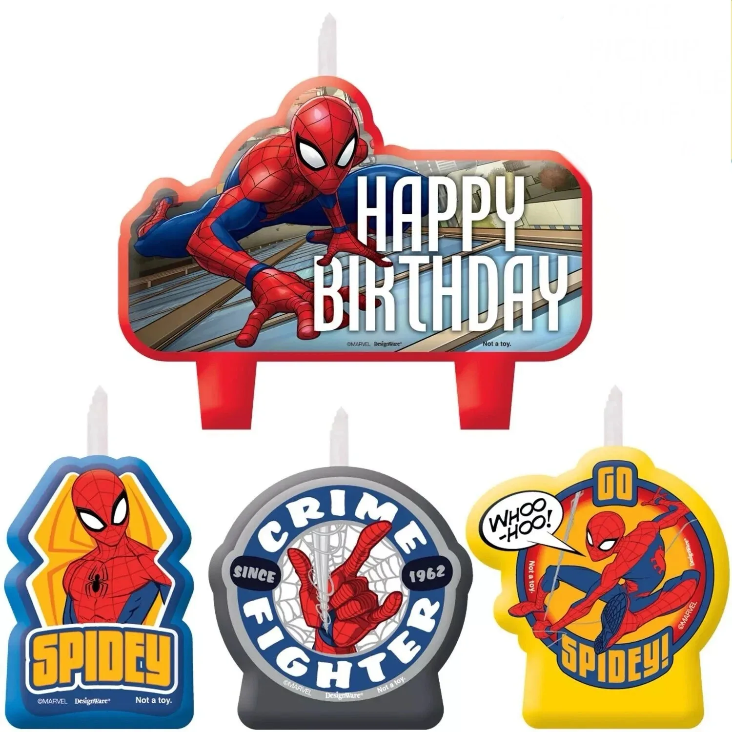 Set Spiderman Candle C10