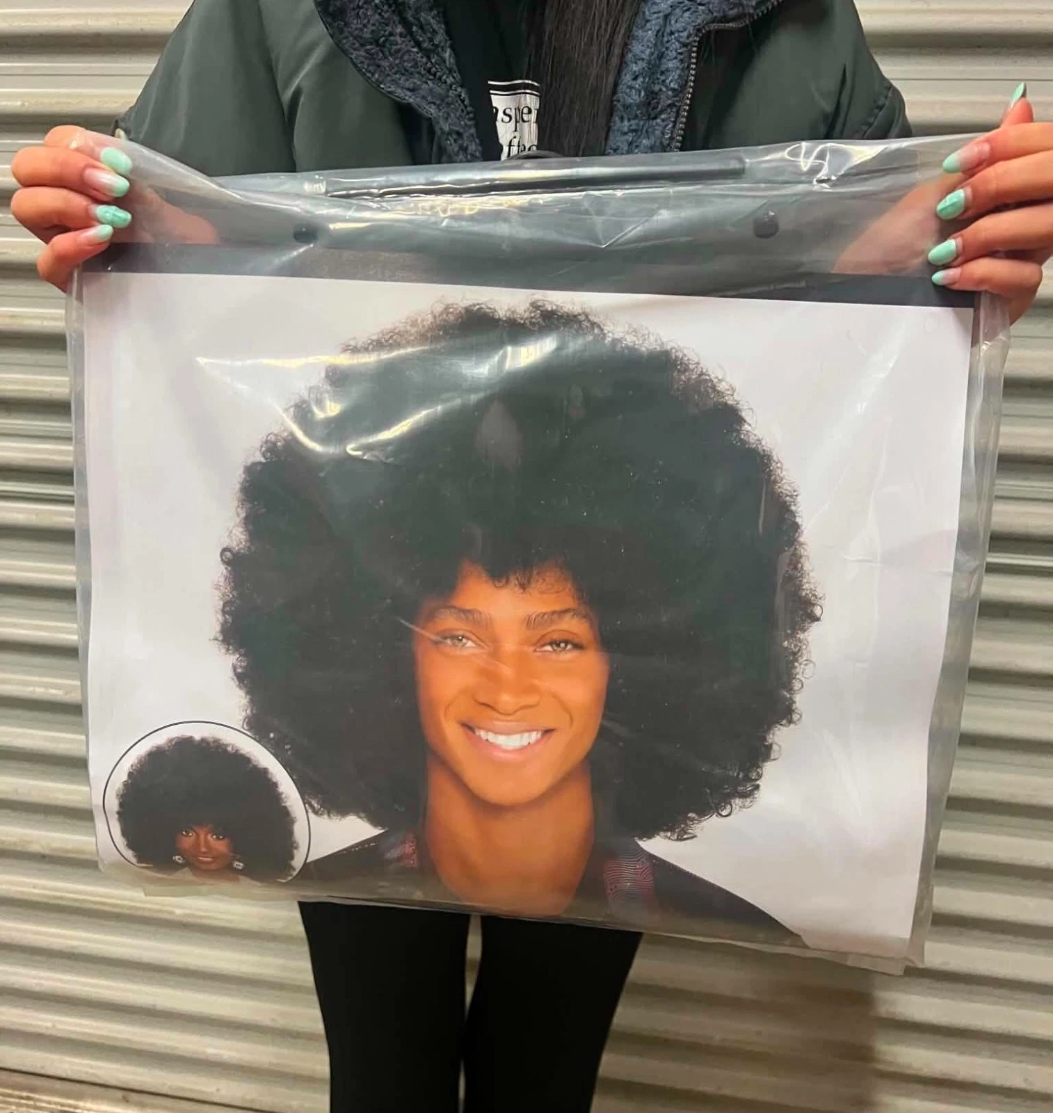 Worlds Biggest Afro Wig Black